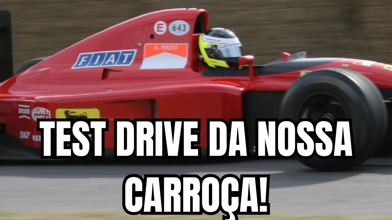 TEST DRIVE DA NOSSA CARROÇA AQUI NO F1 CHALLENGE COM MOD - 1991