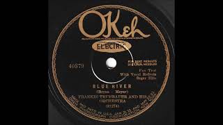Frank Trumbauers Blue River 1928 - Artificial Intelligence Reveals Hidden Bix Beiderbecke Solo