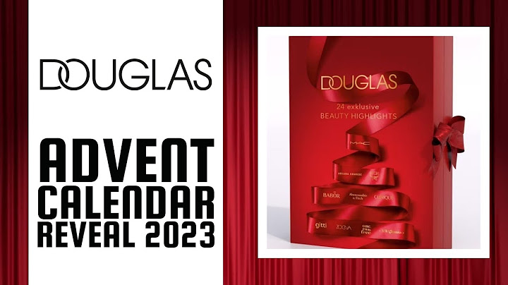 DOUGLAS MULTI-BRANDED ADVENT CALENDAR REVEAL 2023