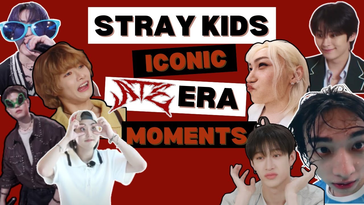 All STRAY KIDS Iconic ATE Era Moments