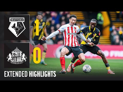 Extended Highlights 🎞️ | Watford 1-0 Sunderland