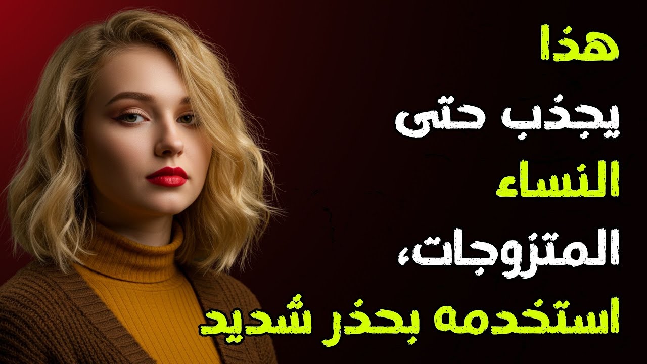 ما الذي يجعل النساء المتزوجات منجذبات إليك بشكل لا يقاوم