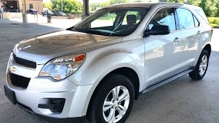 2013 Chevrolet Equinox silver