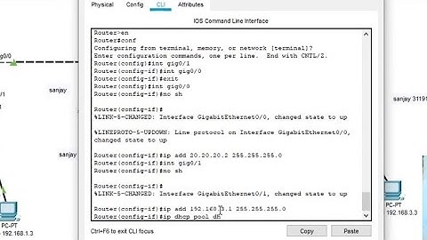 Konfigurasi Routing OSPF-DHCP II 3 Router-3 Switch-6 pc