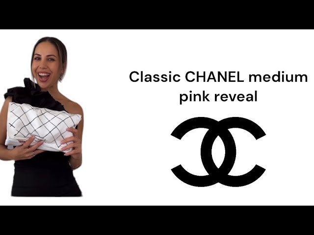 Chanel medium barbie pink color unboxing 