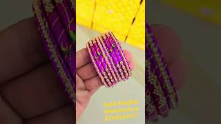 लाख से बना सुंदर चूड़ा#viral #bangles #manufacturer #diy #trending #hinge #cabinethinges #love #art