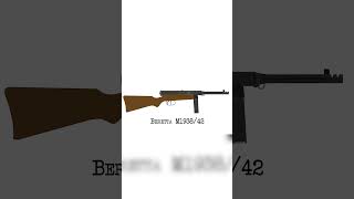 A cheaper version of the Beretta SMG: Beretta M1938/42 (Italian Infantry Weapons of WWII)