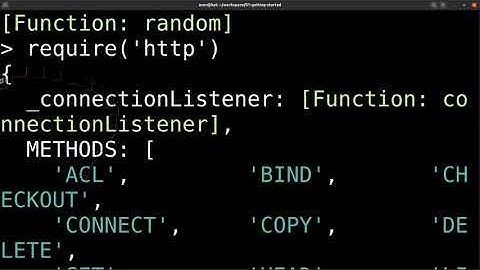 1.7 Hello world in Repl | Getting Started | Nodejs