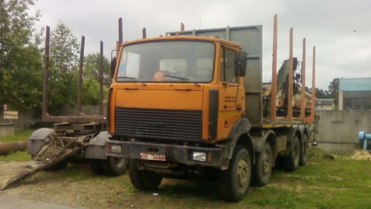 Ман маз лесовоз
