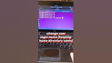 Change user login name in #Linux #ubuntu #shortsviral #shortvideo #shorts #viral #viralvideo #song