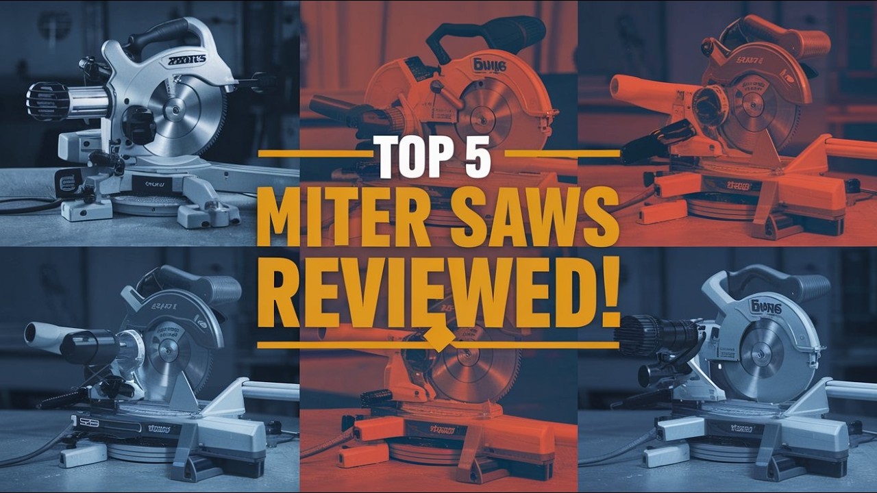 Best Miter Saws 2025 | Top 5 Expert Reviews & Amazon Deals - YouTube