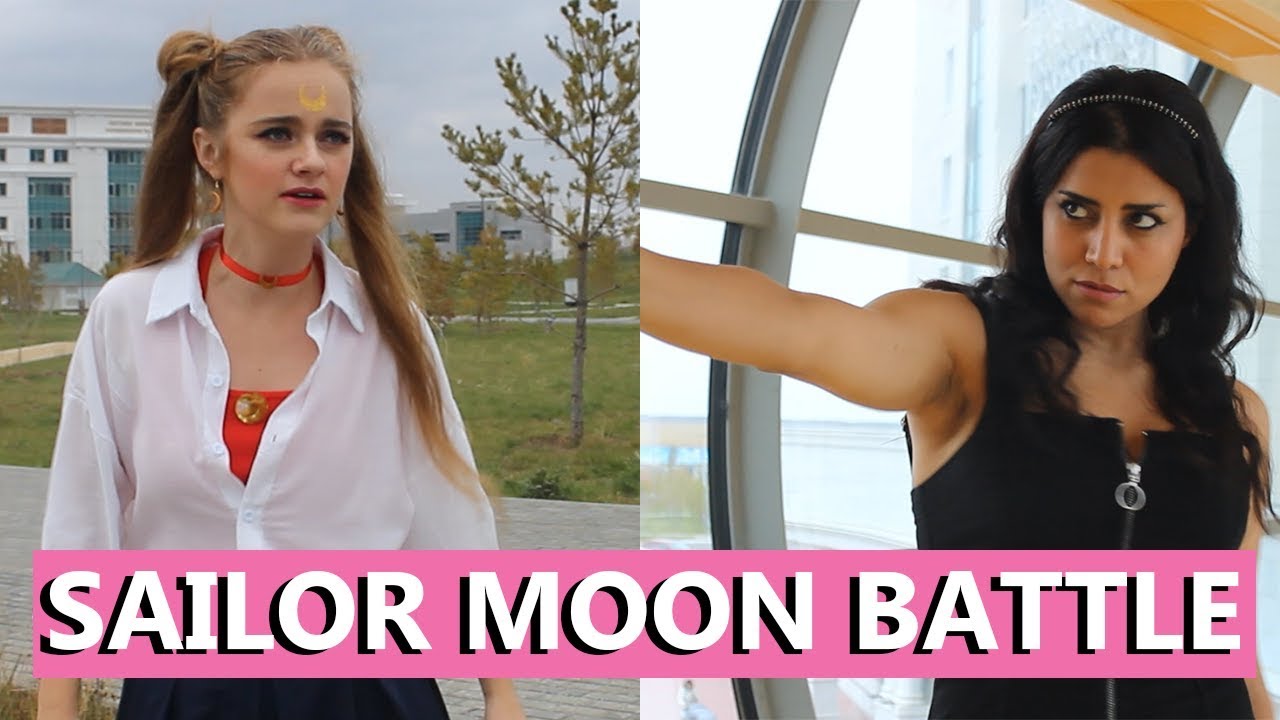 Sailor Moon Battle in Real Life! - YouTube