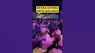 Kagirangan ketika melihat idolannya diatas panggung #dangdut #dangdutan #dangdutkoplo #musikhiburan