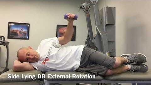Side Lying DB External Rotation