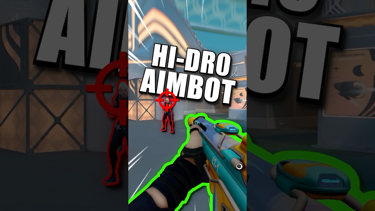 *NEW* HI-DR0 BUNDLE IS AIMBOT?! #valorant #valoranttips #valorantclips #valorantfunny #valorantskins