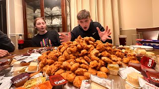 500 CHICKEN NUGGET CHALLENGE (we became Mormon)