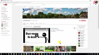 Youtube-Kanaal Beheren Privacy-Instellingen