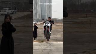 😱😲Activa Wheelie Love Ride #rider #viral #ytshorts