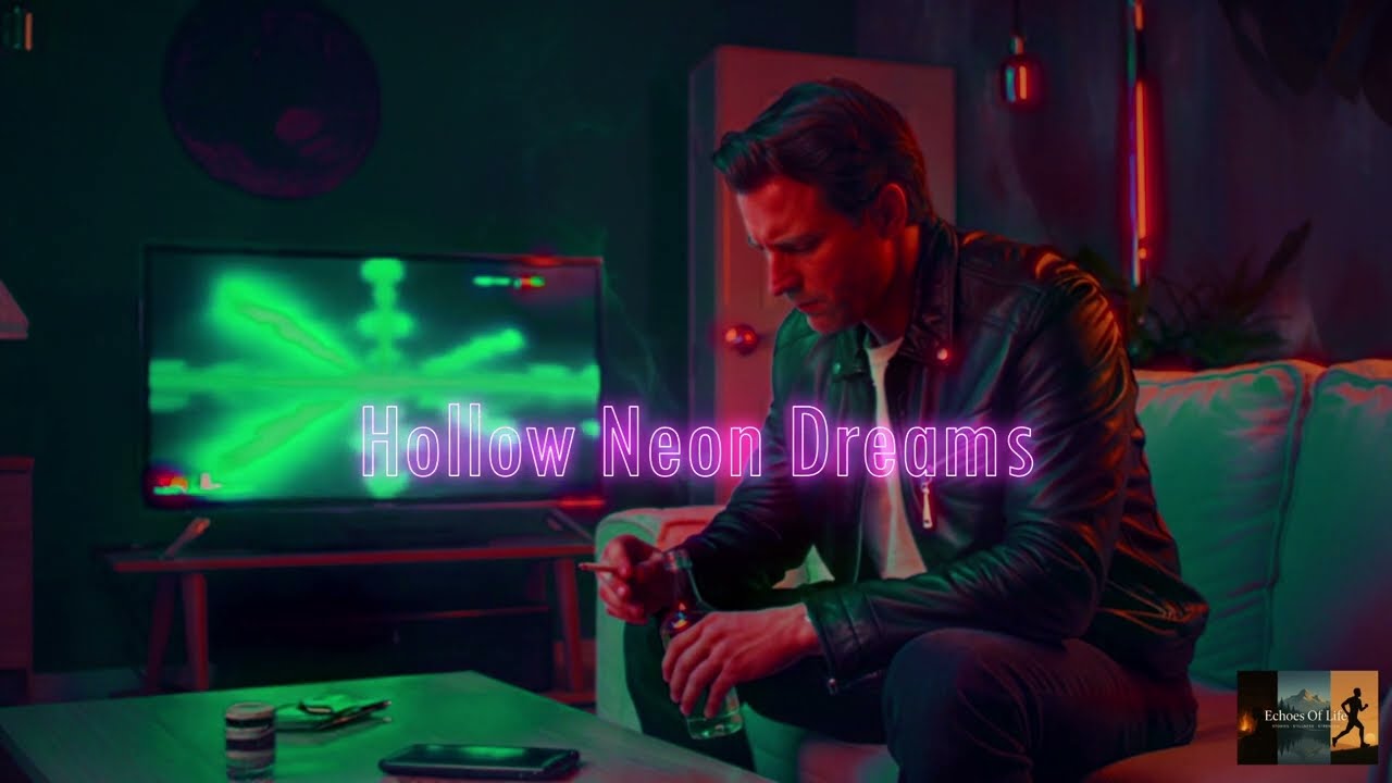 EOL - Hollow Neon Dreams | Emotional Synthwave Ballad, Retro 80s Song, Sad Love Music