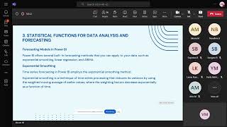 Day 10 Mastering Statistical Functions for Data Analysis and Forecasting  #appliedintership