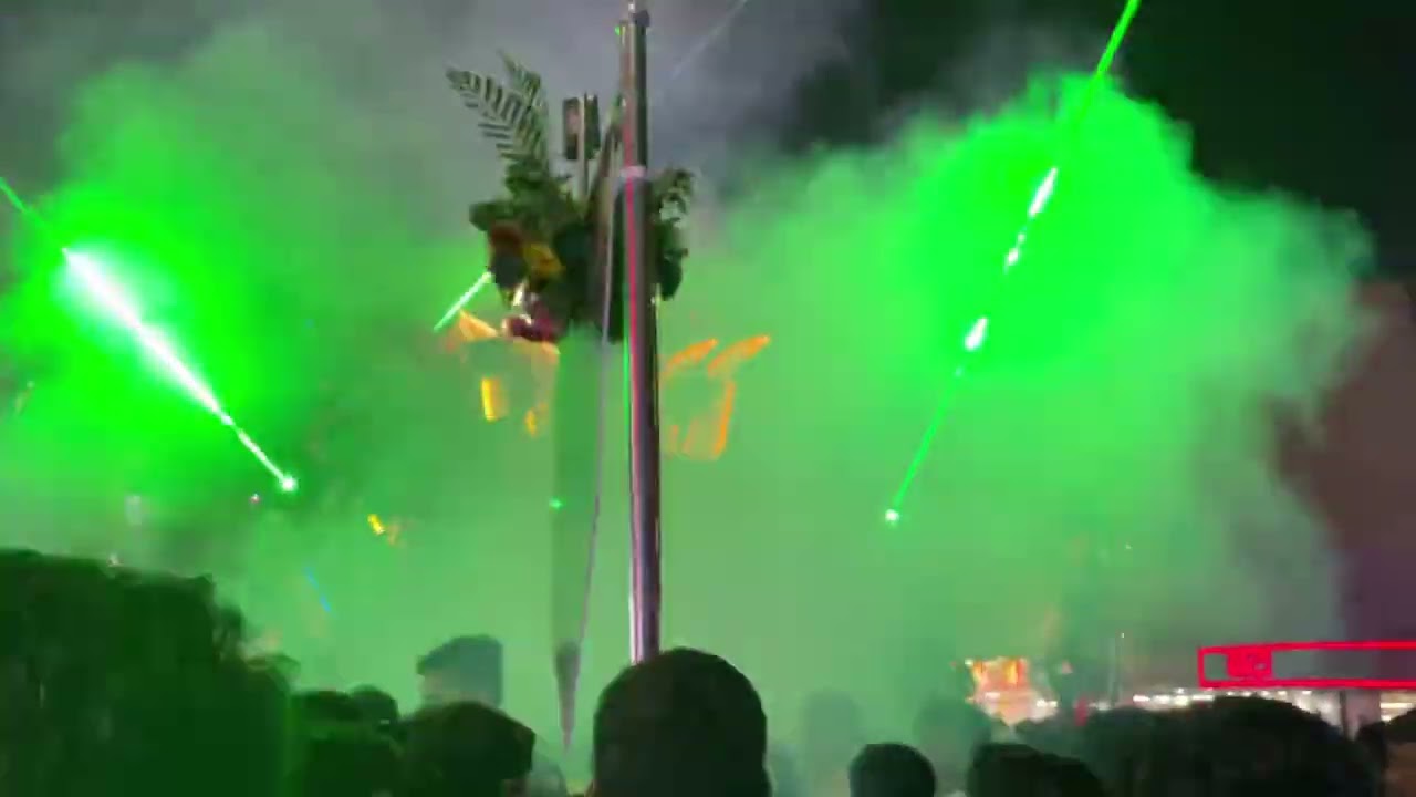 Jai Ambe Dhumal Ke Uper  Gira Line Ka Pole 🥺 • Mahakal Ji Ki Barat Nagpur 2026 🚩•