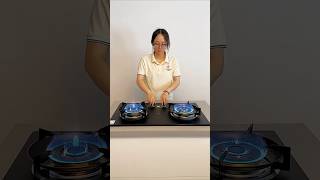 Lotus Leaf Bionic High Power Gas Stove Easy Clean Kitchen Upgrade #gasstove #kitchen #nestflame