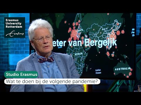 Econoom Peter van Bergeijk over wat te doen bij een volgende pandemie - Studio Erasmus