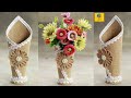 Jute craft ideas  home decorating idea handmade  flower vase  diy jute craft decoration design2