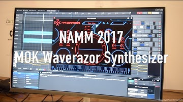 NAMM 2017: Media Overkill (MOK) Waverazor Synthesizer