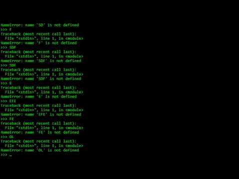 Effect - Green Code Hacking Screen