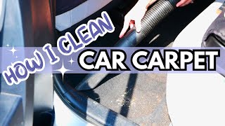 *NEW*2024 how I clean my CAR CARPET AT HOME