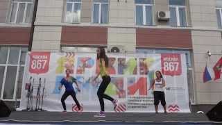 Fiesta ZIN50 | Zumba fitness with Mariya Belchikova | День города Москва 2014