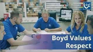 Boyd Values: Respect