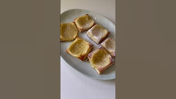 Lemon Curd Puff Pastry Tarts 🍋 Lemon curd recipe: