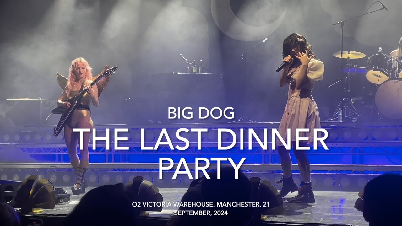 The Last Dinner Party - Big Dog - Live 4k @ O2 Victoria Warehouse, Manchester, 21 September 2024
