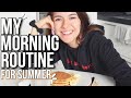 productive morning routine for summer + ricetta per pancakes sani