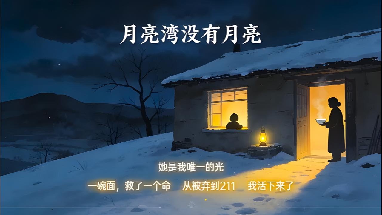 月亮灣，名字很美， 可那裏沒有月亮，只有寒冬、飢餓、和一句“你是個賠錢貨”|愛情動漫|懸疑動漫|虐心動漫