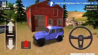 Police Car Offroad | Police Chase Simulator: Police Jeep Wrangler 4x4 - Android GamePlay FHD screenshot 5