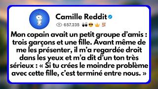 Mon Copain avait un Petit Groupe d’amis   Trois Garçons et une Fille  Avant même de me les