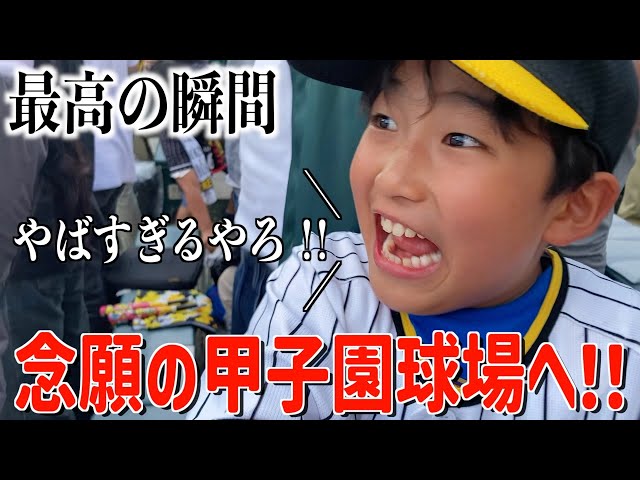 甲子園観戦