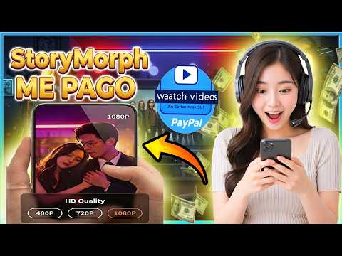 StoryMorph App para Ganar Dinero a PayPal viendo K-Dramas Coreanos Sin Inversión | Mi Prueba de Pago
