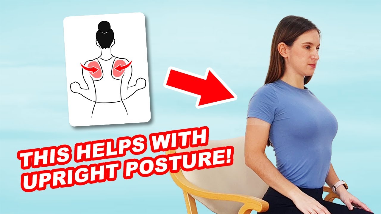This Exercise HELPS With YOUR Upright Posture! ( Great For Seniors