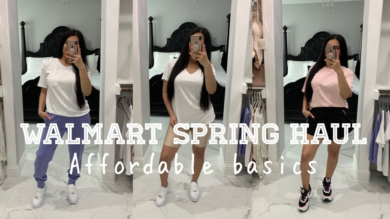WALMART SPRING FASHION HAUL 2020 | AFFORDABLE BASICS