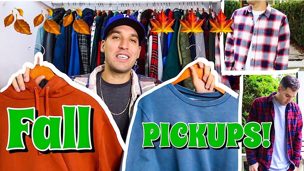 FALL CLOTHING HAUL! 9 NEW FALL FASHION PICKUPS! - FLANNELS - JACKETS - HOODIES