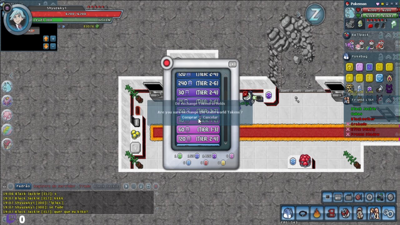 Tirando 2700 Underworld Tokens PokeZWorld YouTube