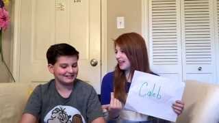 Hey everyone! i did a "most likely to" with my younger brother caleb
or also known as tbnrcaleb. hope you enjoy! calebs channel (shared
other younger...