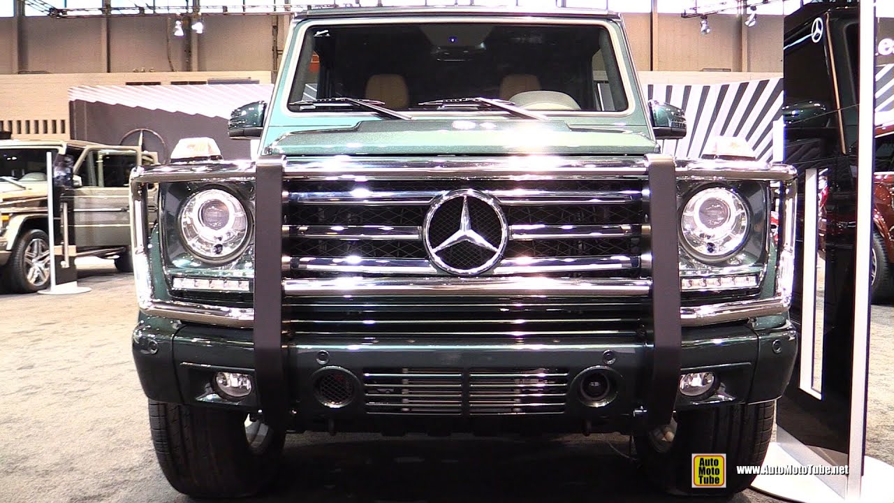 2015 Mercedes Benz G Class G550 Exterior And Interior Walkaround 2015 Chicago Auto Show