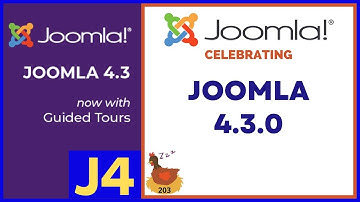 Celebrating the Release of Joomla 4.3.0 - 👀 WMW 203