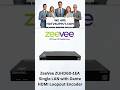 ZeeVee ZUHD60-1EA Single LAN with Dante HDMI Loopout Encoder