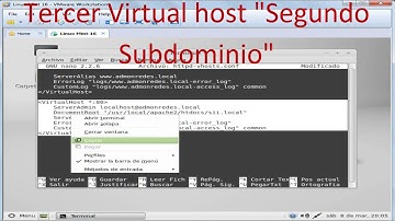 Creación y configuración de los Virtual host en Linux Mint 16